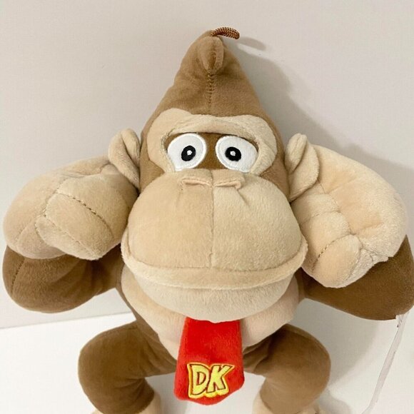 2023 Nintendo Donkey Kong Plush 14 Inch Tall Stuffed Animal - Picture 16 of 16